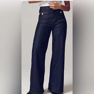 J. Crew Dark Blue Flare Jeans